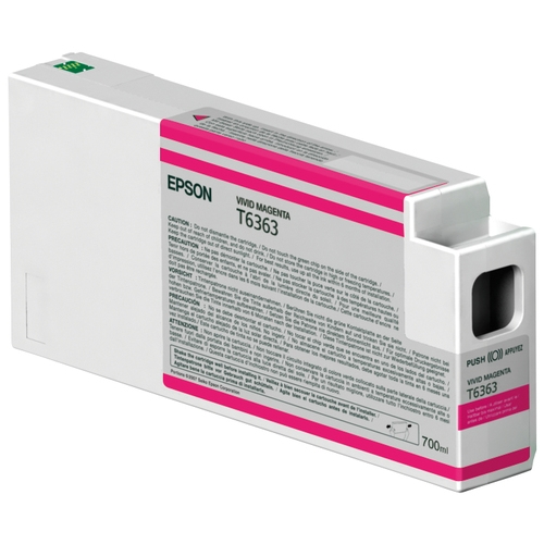 Cartouche originale Epson T6363 magenta 700 ml