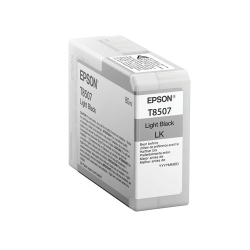 Cartouche originale Epson T8507 grise 80 ml