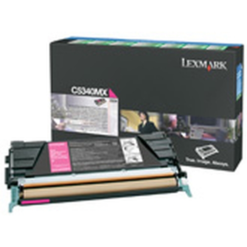 Toner original LEXMARK C5340MX pour C534 Magenta - 7 000 pages