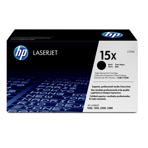 Toner original HP 15X C7115X Noir - 3 500 pages