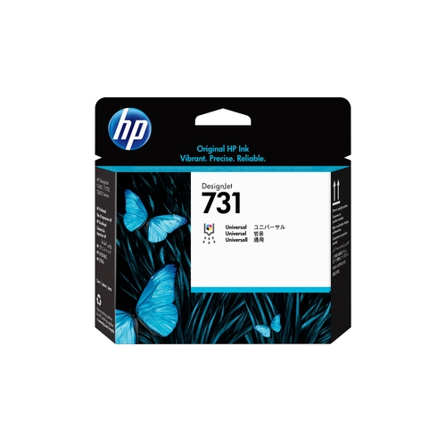 Tête d'impression originale HP 731 noir et couleurs