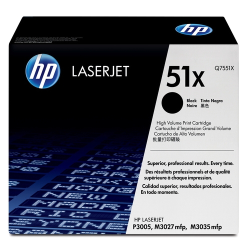Toner original Hp 51X noir 13000 pages