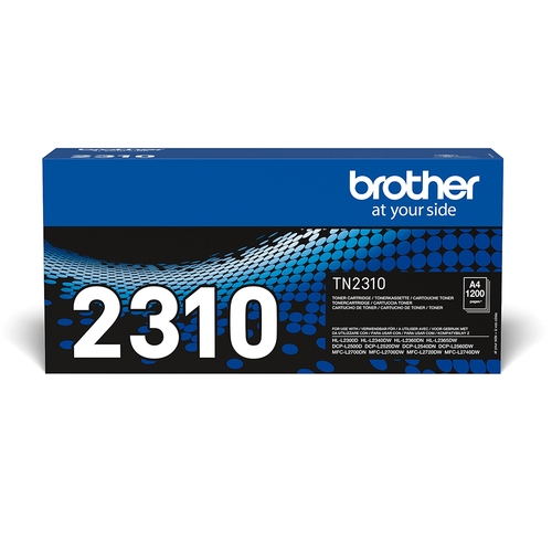 Toner original Brother TN2310 noir 1200 pages