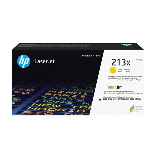 Toner original HP W2132X jaune 6000 pages